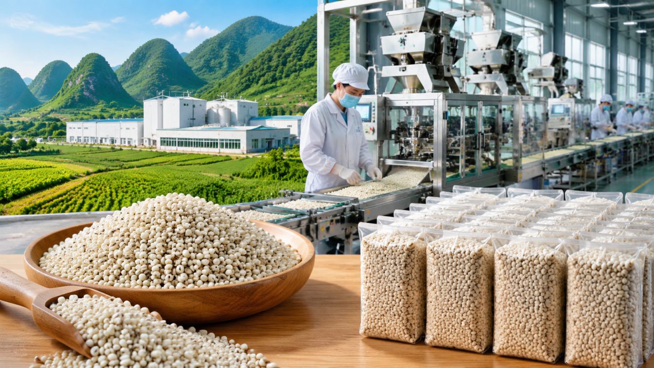 南岗区为薏仁米采购提供产地直供